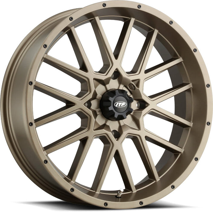 ITP Hurricane 20x6.5 / 4x156 BP / 4+2.5 Offset Bronze Wheel 2022518729B