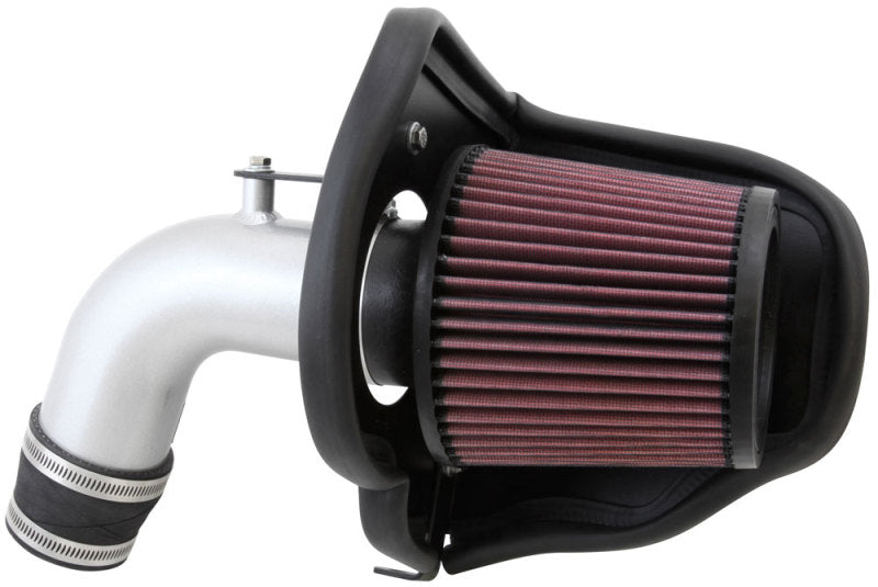 K&N 12 Chevy Sonic 1.8L Silver Typhoon Cold Air Intake 69-4525TS