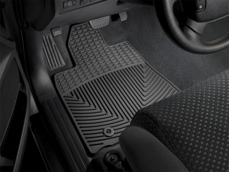 WeatherTech 12+ Toyota Tundra Front Rubber Mats Black W265