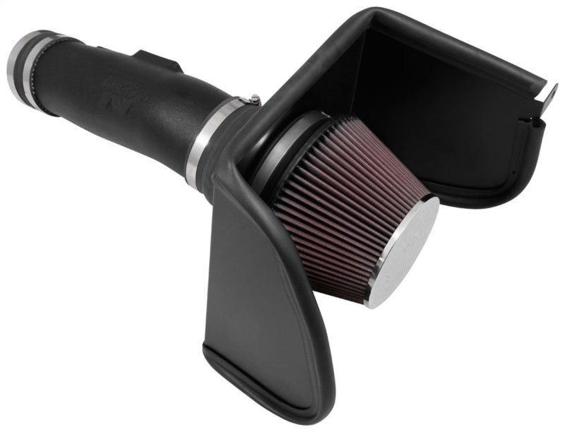 K&N 2017 Compatible with Nissan Titan V8-5.6L F/I Aircharger Performance Intake 63-6019