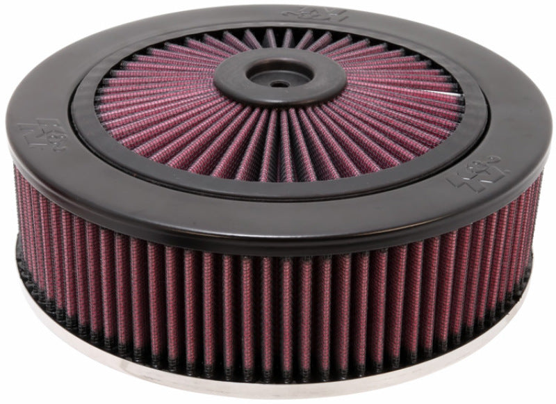 K&N X-Stream Top Filter Red Size 9in 5.125in Neck Flange / 2.75in Height 66-3150
