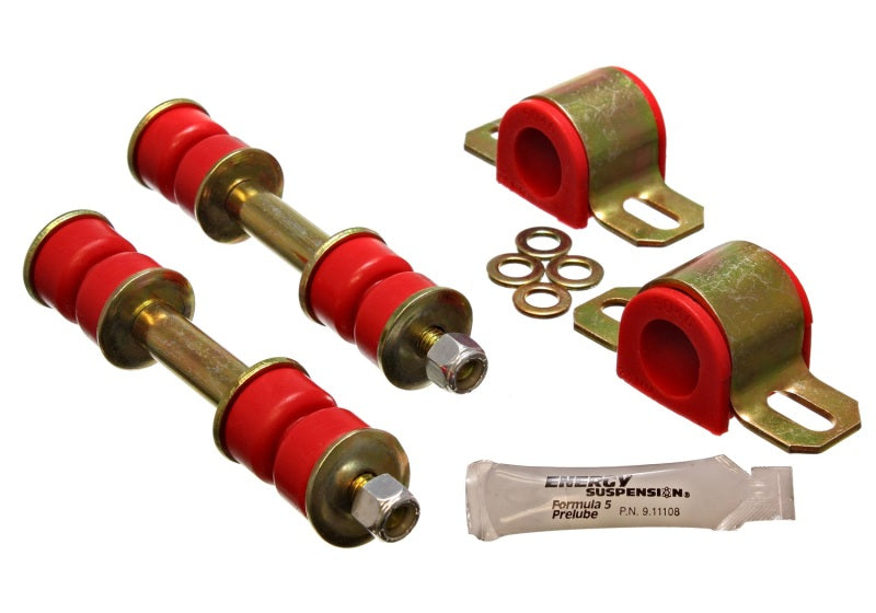 Energy Suspension 89-94 Toyota Pickup 2WD (Exc T-100/Tundra) Red 23mm Front Sway Bar Bushing Set 8.5105R