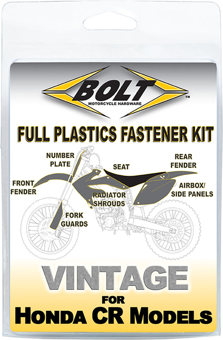 Bolt MC Hardware HON-9297104 Honda Body Work Fastener Kit