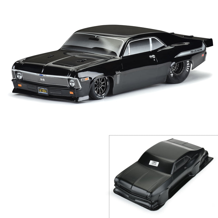 Pro-Line 353118 1969 Chevy Nova Black Body for SC