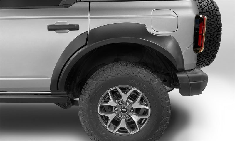 Bushwacker 2021+ Ford Bronco 4-Door Extend-A-Flares 4pc Black 20961-02