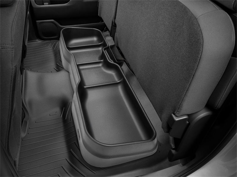 WeatherTech 2020+ compatible with Jeep Gladiator Underseat Storage System Black 4S011