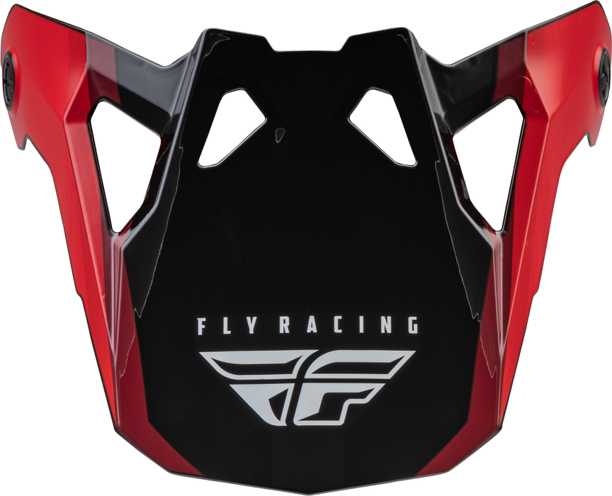 Fly Racing 73-87302L Formula Cp Rush Helmet Visor Black/Red/White Md-2X