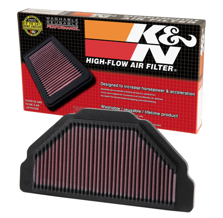 K&N Engine Air Filter: High Performance, Premium, Powersport Air Filter: Fits 1998-2008 KAWASAKI (ZZR600, Ninja ZX-6, ZX600 Ninja ZX-6R) KA-6098