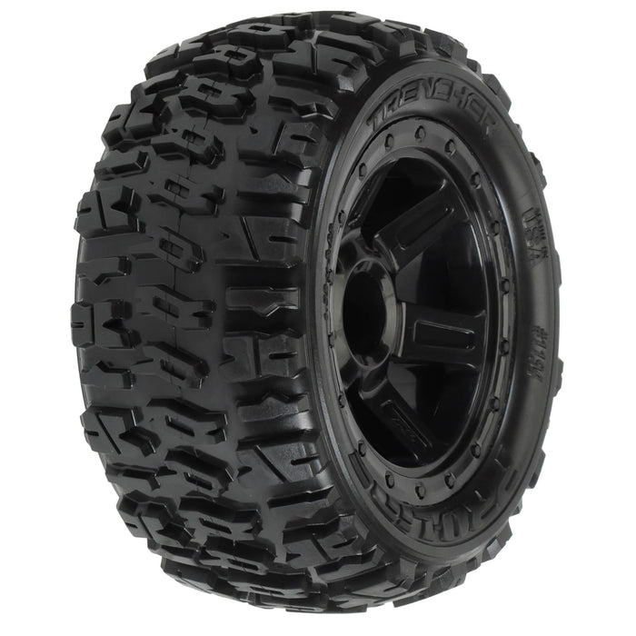 Pro-Line Racing 1/16 Trencher 2.2 M2 Tire Mnt Desperado WhlERevo PRO119411