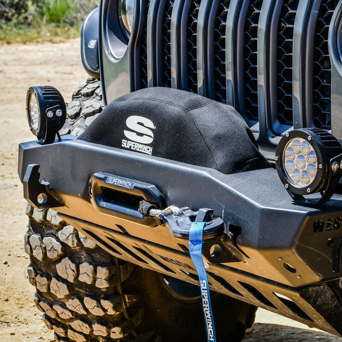 Superwinch Winch Cover for Sx 10000/12000/Talon 9.5 Integrated Winches Blk Neoprene 1571