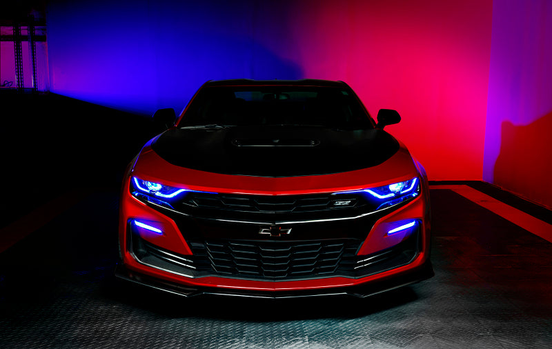 Oracle 19-21 Chevy Camaro SS/RS RGBW+A Headlight DRL Upgrade Kit ColorSHIFT SEE WARRANTY 1419-330