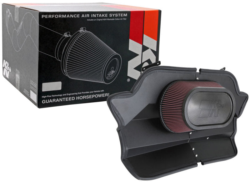 K&N 20-21 Chevrolet Corvette Stingray 6.2L V8 F/I Aircharger Performance Intake System 63-3120