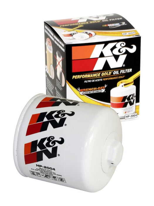 K&N 87-92 Supra Non-Turbo / 99-04 Grand Cherokee 4.0 Performance Gold Oil Filter HP-2004