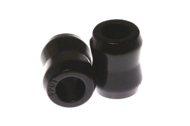 Energy Suspension Black Hour Glass Shock Bushings 3/4 inch I.D. 1 min 1 1/8 max inch O.D. 1 7/16 i 9.8108G