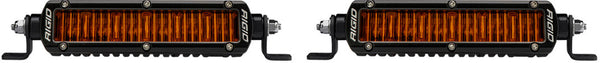 RIGID SR-Series SAE 6 Inch with Amber PRO Lens | Pair 906705