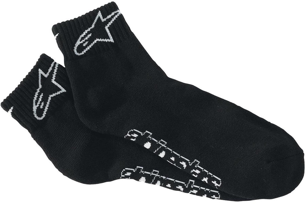 Alpinestars 1037-94224-10A-L Ankle Socks - Black (Large)