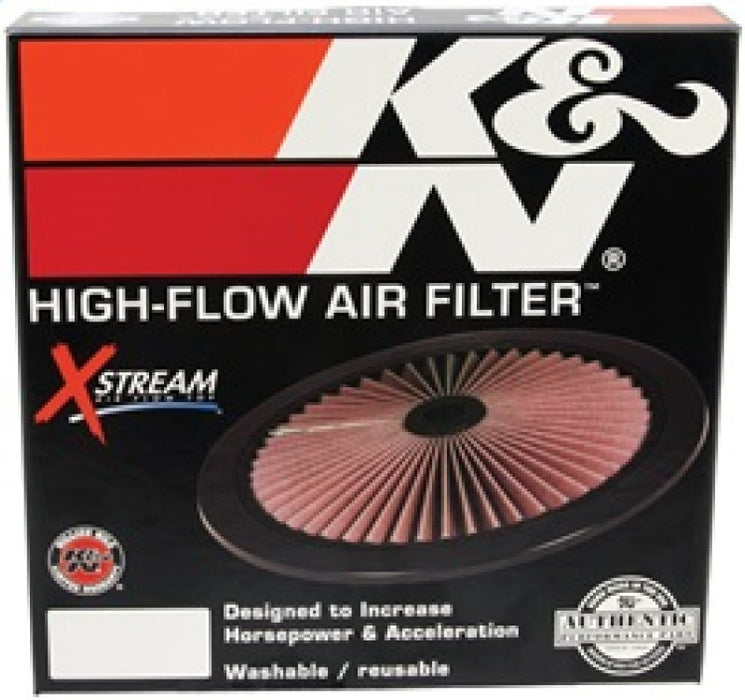 K&N X-Stream Top Filter Only 11in Black 66-1101