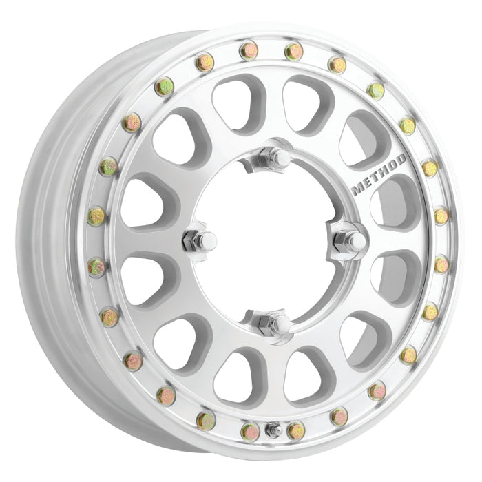 Method MR401-R UTV Beadlock 15x5 / 5+0/43mm Offset / 4x136 / 106mm CB Machined Raw Wheel MR40155047346B2