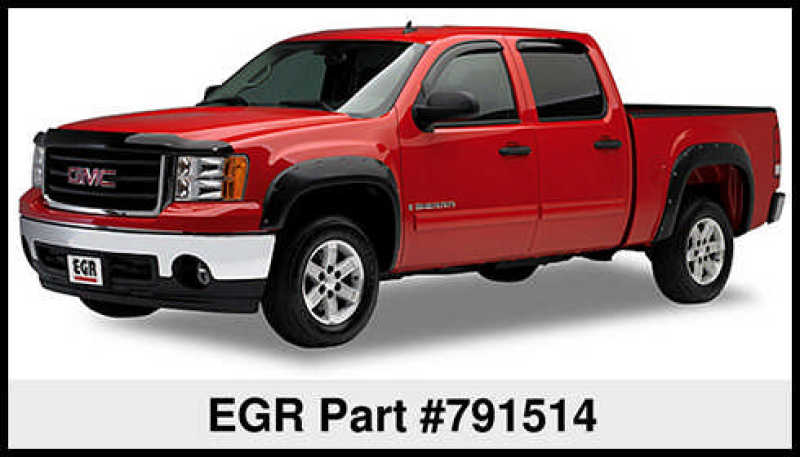 EGR 07-13 GMC Sierra LD 6/8ft Bed Bolt-On Look Fender Flares Set 791514