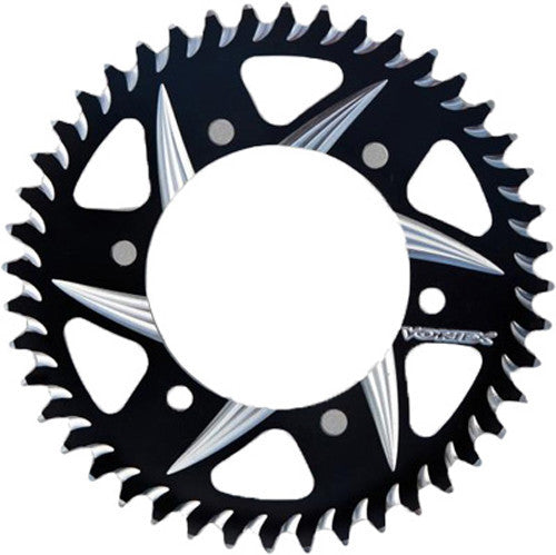 Vortex Rear Cat5 Sprocket Aluminum 44T-520 Blk Kaw/Suz/Yam 435ZK-44