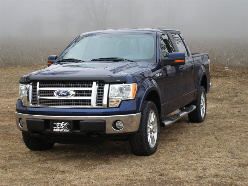 Stampede 2009-2014 Ford F-150 Excludes Raptor Model Vigilante Premium Hood Protector Smoke 2149-2