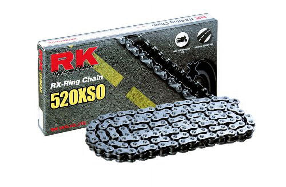 RK 520XSO High Performance RX-Ring Motorcycle Chain 114 Link