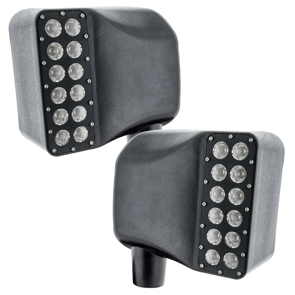 Oracle compatible with Jeep Wrangler JK Off-Road Side Mirrors 6000K SEE WARRANTY 5751-001