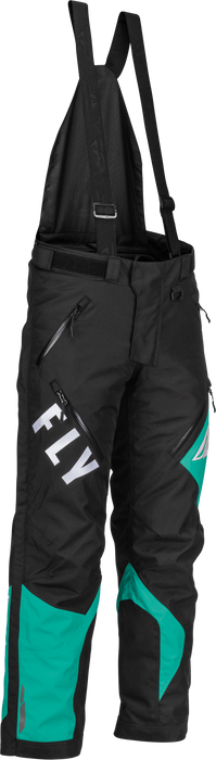 Fly Racing 2023 Women's SNX Pro Pants (Black/Mint, X-Small)