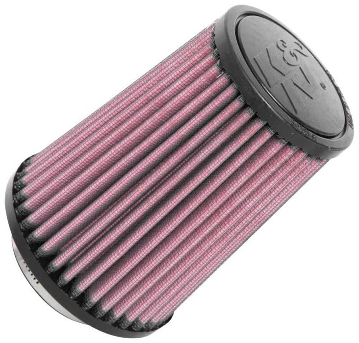 K&N Universal Rubber Filter 2-1/2in Flg / 4-1/2in OD B / 3-1/2in OD T / 6in H Black Top RU-5062XD