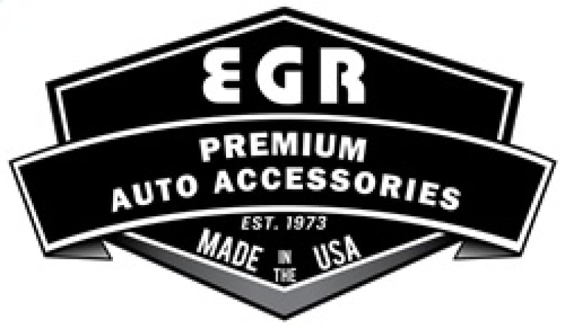 EGR 09+ Compatible with Dodge Ram Pickup Regular Cab In-Channel Window Visors Set of 2 (562651) 562651