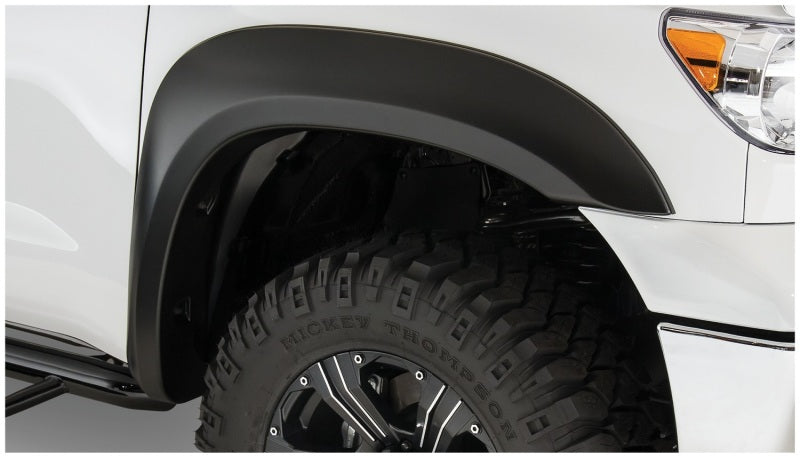 Bushwacker 07-13 Toyota Tundra Extend-A-Fender Style Flares 2pc Black 30035-02