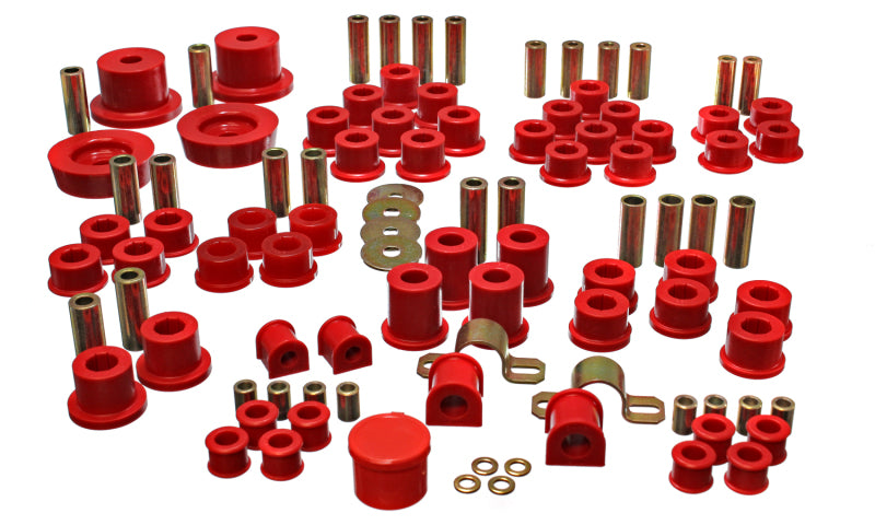 Energy Suspension 90-97 Mazda Miata Red Hyper-Flex Master Bushing Set 11.18102R