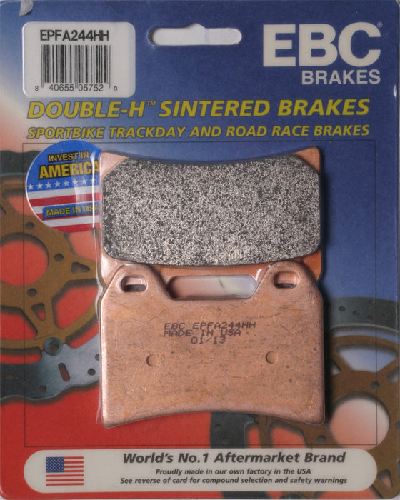 EBC Brakes EPFA244HH EPFA Double H Sintered Disc Brake Pad