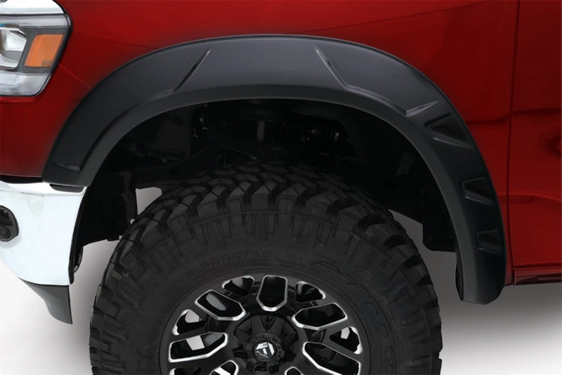 Bushwacker 09-18 Ram 1500 w/ 67.4in Fleetside Bed (Ex. R/T and Rebel) DRT Style Flares 4pc Black 50932-02