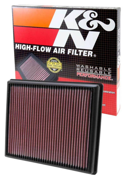 K&N Replacement Air FIlter 12 BMW 335i / 12-13 BMW M135I (F30) 33-2997