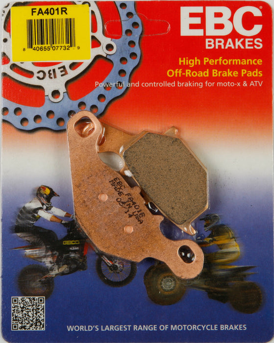 EBC Brakes FA401R Disc Brake Pad Set