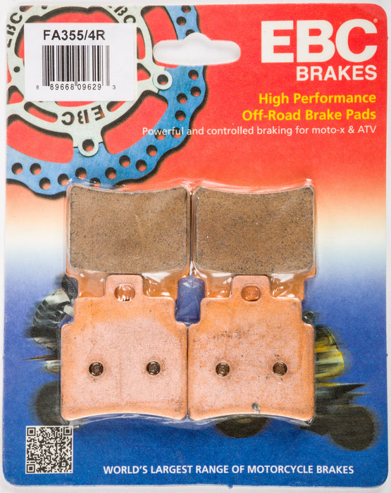 EBC FA355/4R R Series Sintered Disc Brake Pad