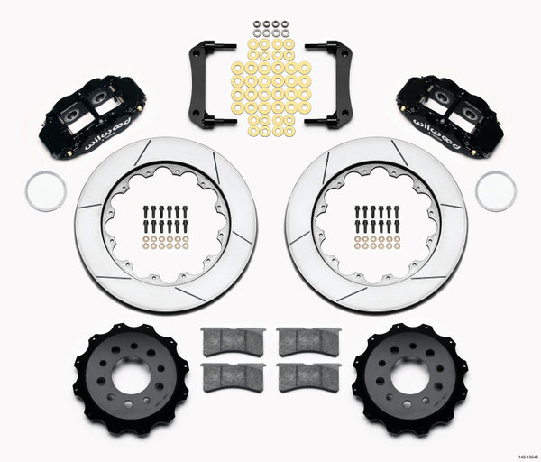 Wilwood Narrow Superlite 4R Rear Kit 14.00in Morrison Multilink IRS (2010-15 Camaro Based) 140-13648