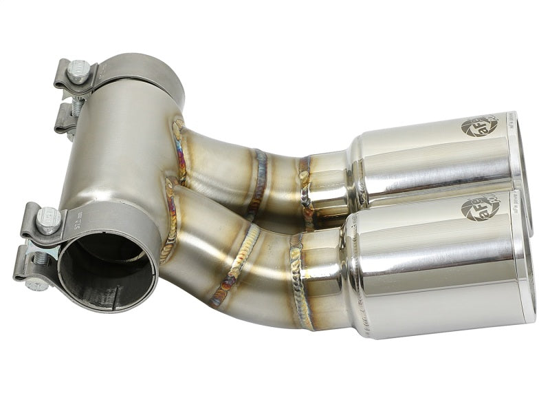 aFe Power 13-14 Porsche Cayman S / Boxster S Polish Exhaust Tip Upgrade 49C36413-P