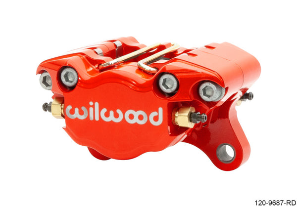 Wilwood Caliper-Dynapro Single 3.25in Mount 1.75in Pistons .38in Disc 120-9687-RD