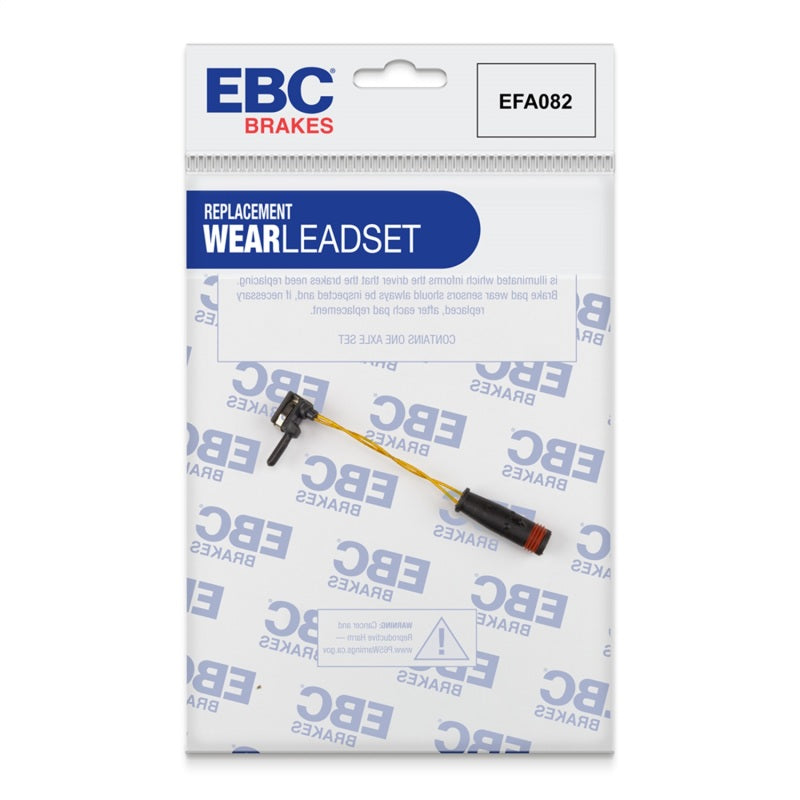 EBC 12-16 Fits Mercedes-Benz C250 Coupe (C204) 1.8 Turbo Sport Edition Front Wear Leads EFA082