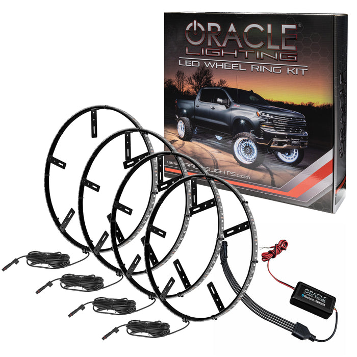 Oracle LED Illuminated Wheel Rings ColorSHIFT Dynamic ColorSHIFT Dynamic SEE WARRANTY 4215-332