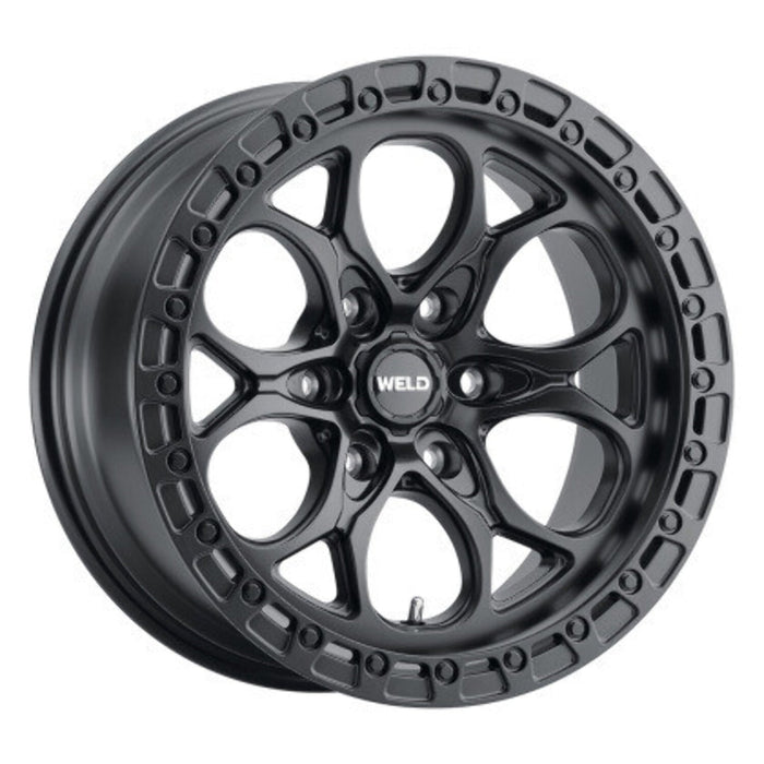 18x9 WELD Off-Road W108 Ledge Six Satin Black Wheel 6x5.5 (0mm)