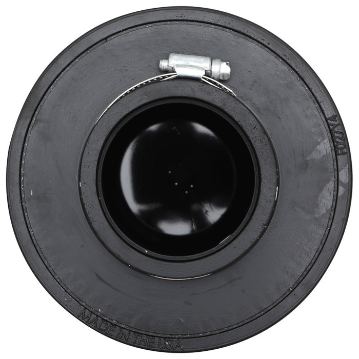 K&N Universal Clamp-On Air Filter 2.75in Flange ID x 5.875in Base OD x 4.5in Top OD x 5in Height RU-5284