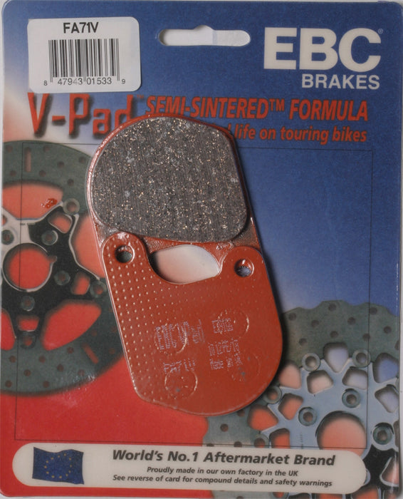 EBC Brakes Semi-Sintered V Brake Pads