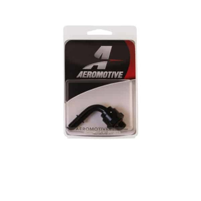 Aeromotive Fitting AN-06 90 Degree 3/8 Male Quick Connect 15135