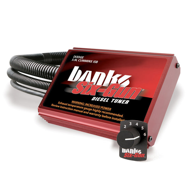 Banks Power 06-07 Compatible with Dodge 5.9L (All) Six-Gun Diesel Tuner w/ Switch 63797