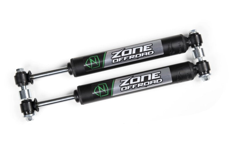 Zone Offroad 2013 Ram 3500 Dual Steering Stabilizer Black ZON7250