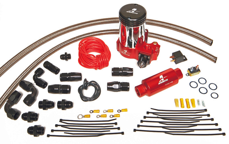 Aeromotive A2000 Drag Race Pump Only Kit (Incl. Lines/Fittings/Hose Ends/11202 Pump) 17202