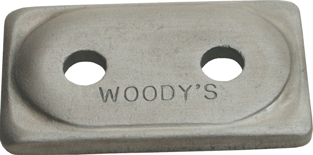 Woodys Digger Support Plates Double Alum. 5/16" 12/Pk ADD2-3775